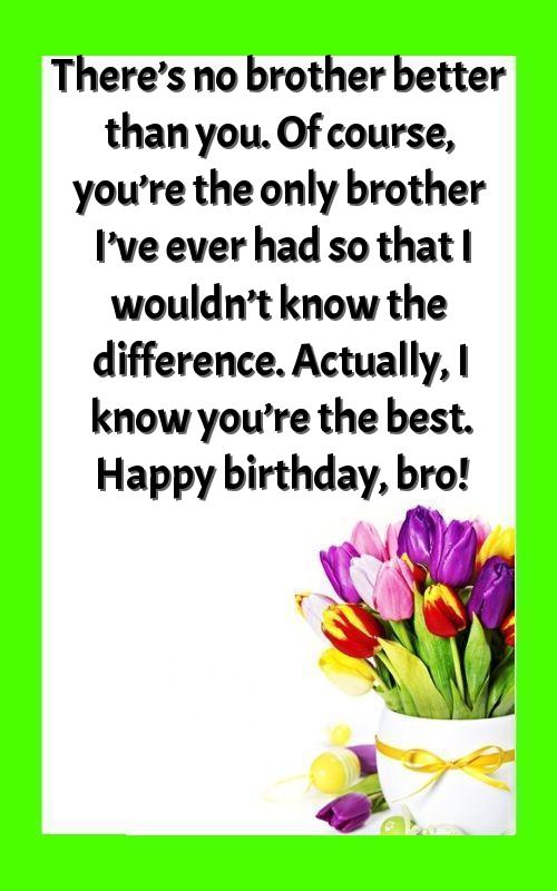birthday greetings for brother in law
